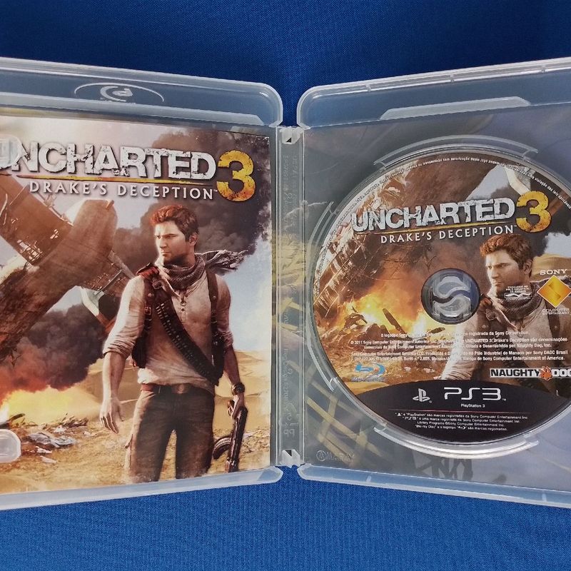 Jogo Uncharted 3: Drake's Deception Remastered - PS4 em