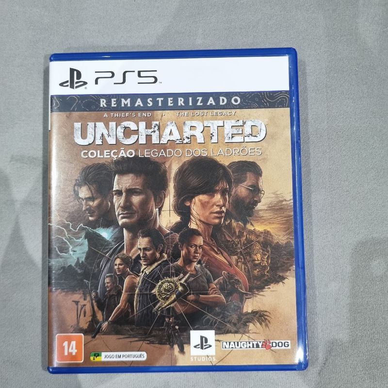 Jogo Uncharted Legado dos Ladrões - PS5 - SONY - Jogos PS5