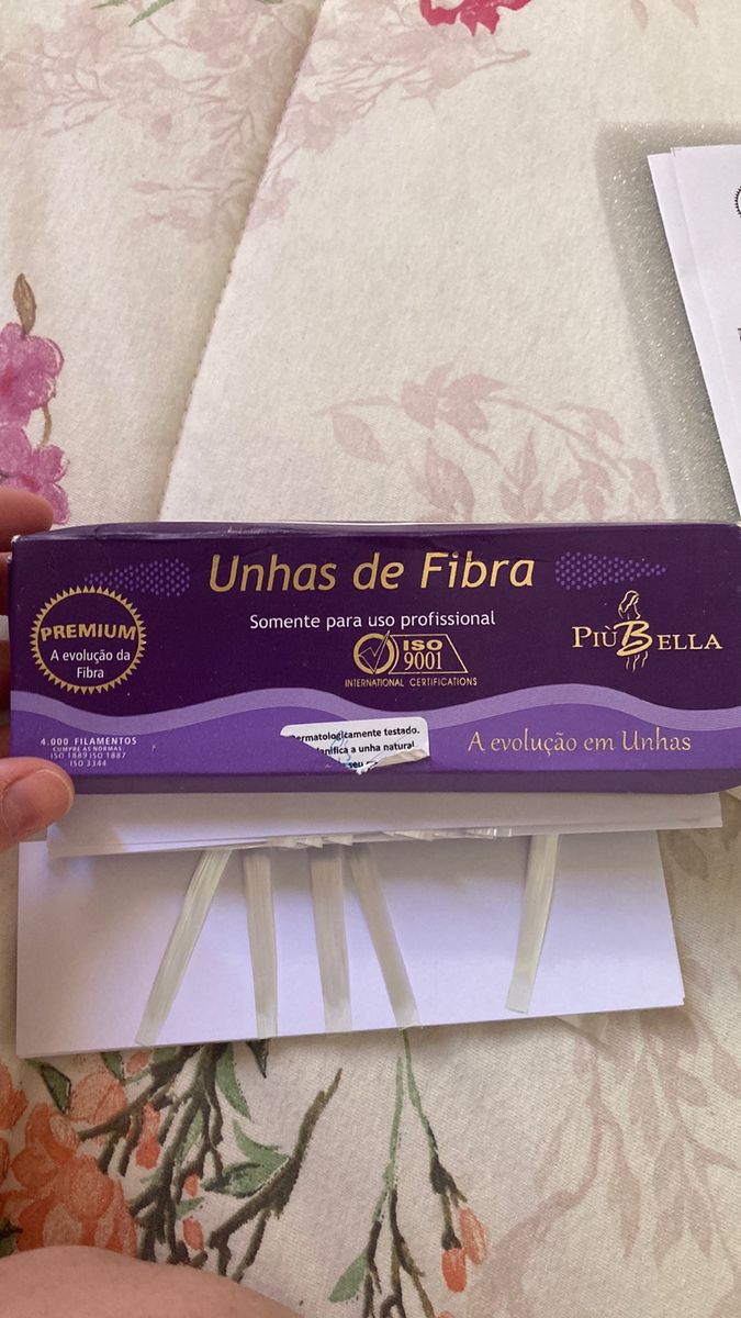 unhas de fibra monômero e pedra hume produto p unhas piu bella