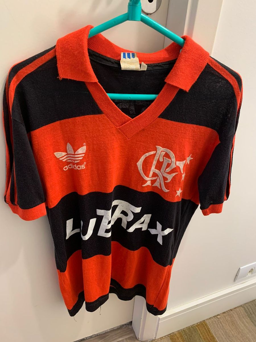 d*e様 フラメンゴアディダス80年代サッカーユニフォーム Flamengo サ Uniforme Camisa Flamengo Adidas Oficial Anos 80 Zico | Camiseta