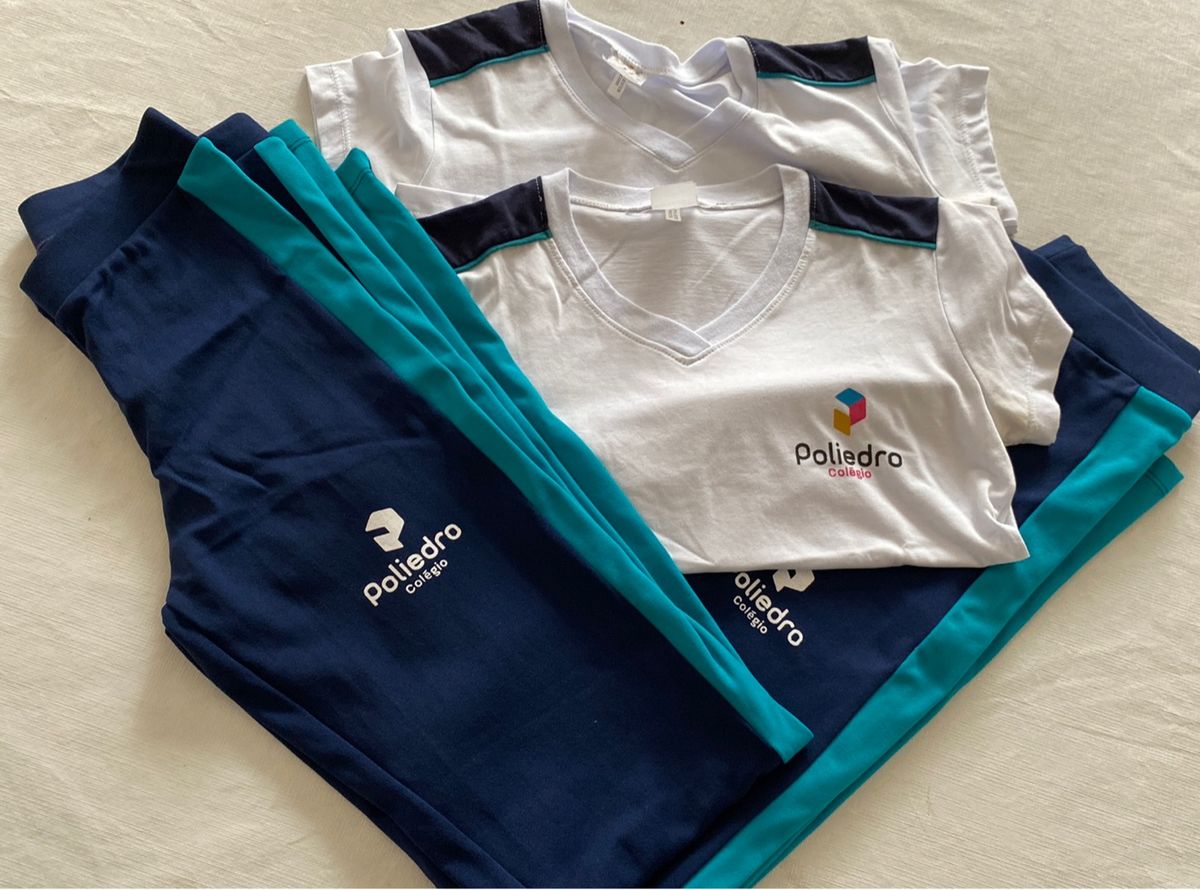 Uniforme Poliedro Item p/ Esporte e Outdoor Colégio Poliedro Usado