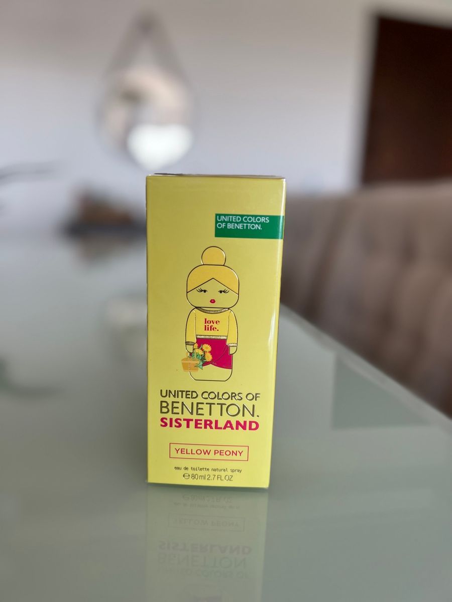 United Colors Of Benetton Sisterland - Yellow Peony | Perfume Feminino ...