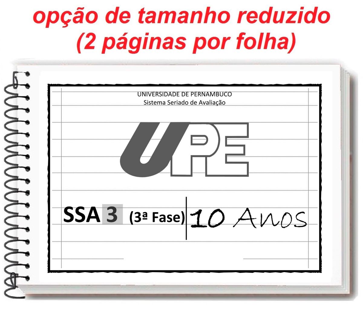 Upe (ssa 3) - 3ª Fase 2022/2023 - Apostila De Provas + Gabarito ...