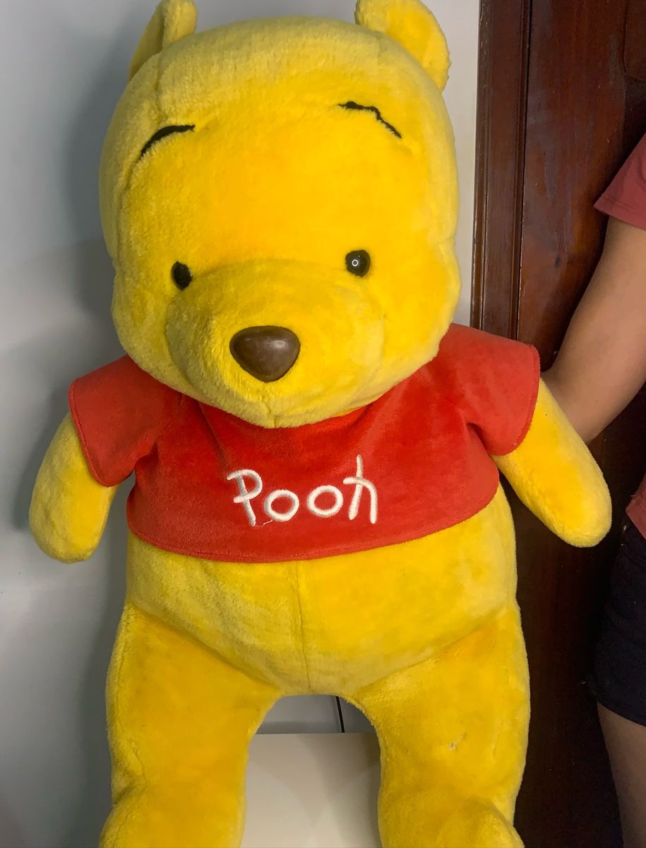 Ursinho Pooh de Pelúcia Gigante | Pelúcia Heartland Disney Usado ...