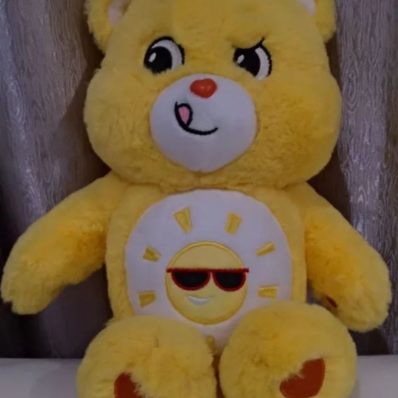 Ursinhos Carinhosos Sol Care Bears Yellow Pel cia Amarelo