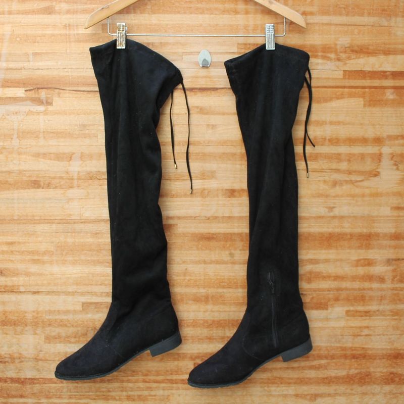 Bota Feminina Bota Over The Knee Drezzup Usada 1x) Drezzup Bota