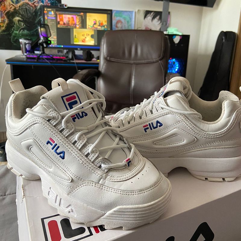 Tenis fila 2024 feminino disruptor usado