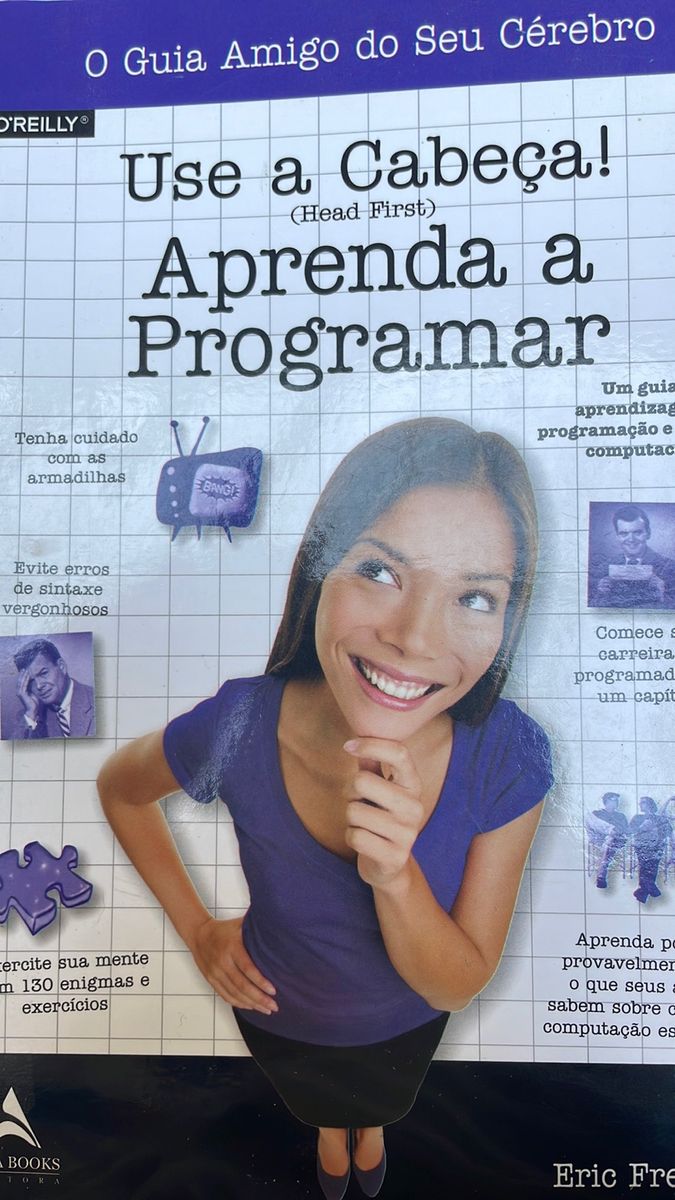 Use a cabe a aprenda a programar livro editora alta books usado