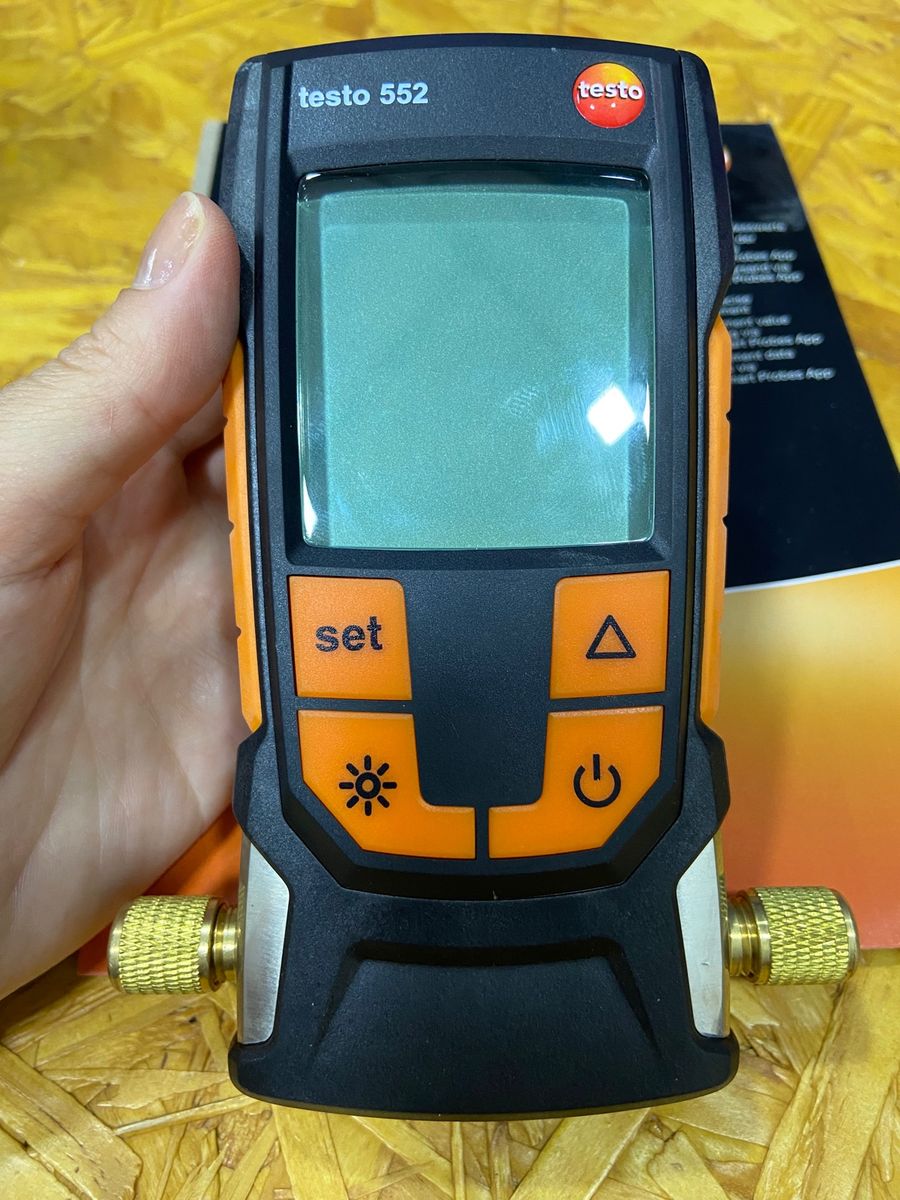 Vacuômetro Digital 552 com Bluetooth para Sistema de Refrigeração ...
