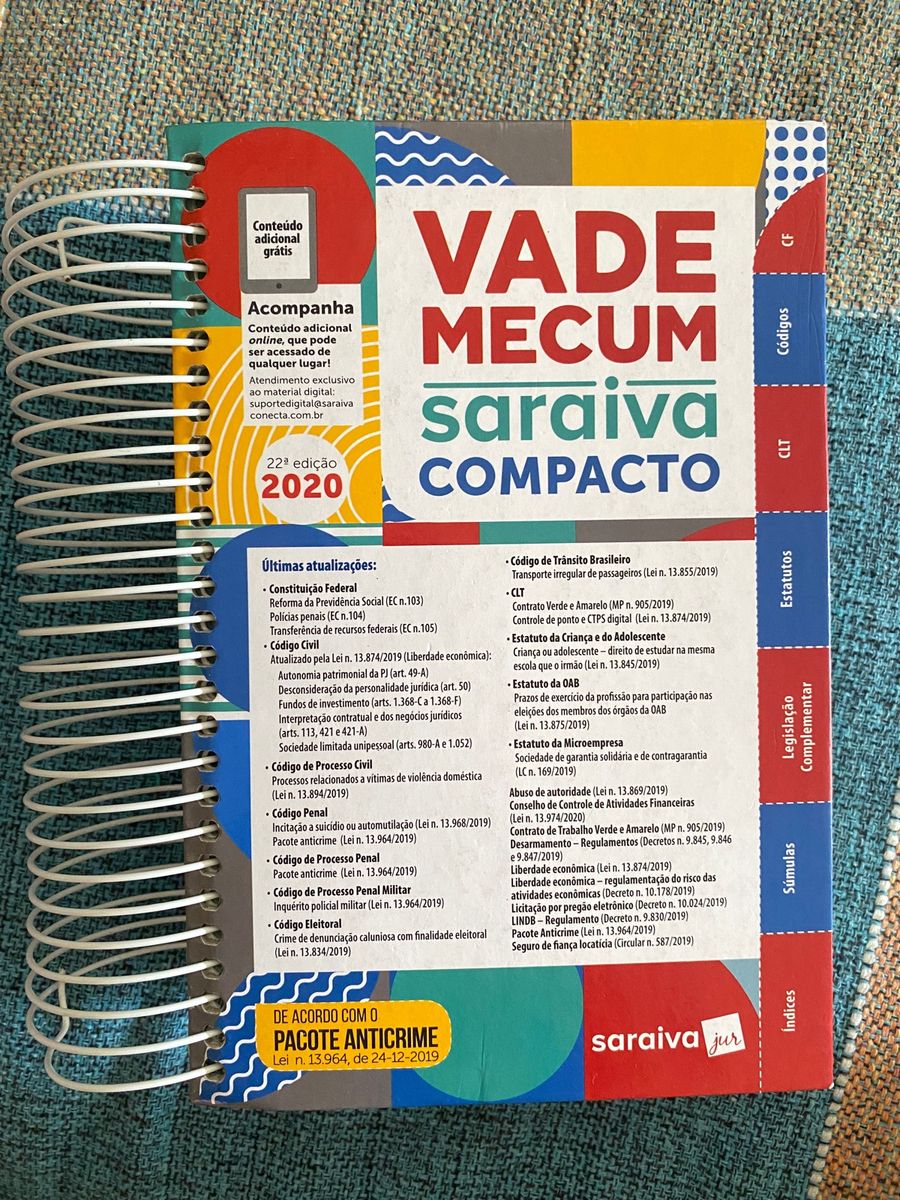 Vade Mecum 2020 | Livro Saraiva Usado 84865101 | Enjoei