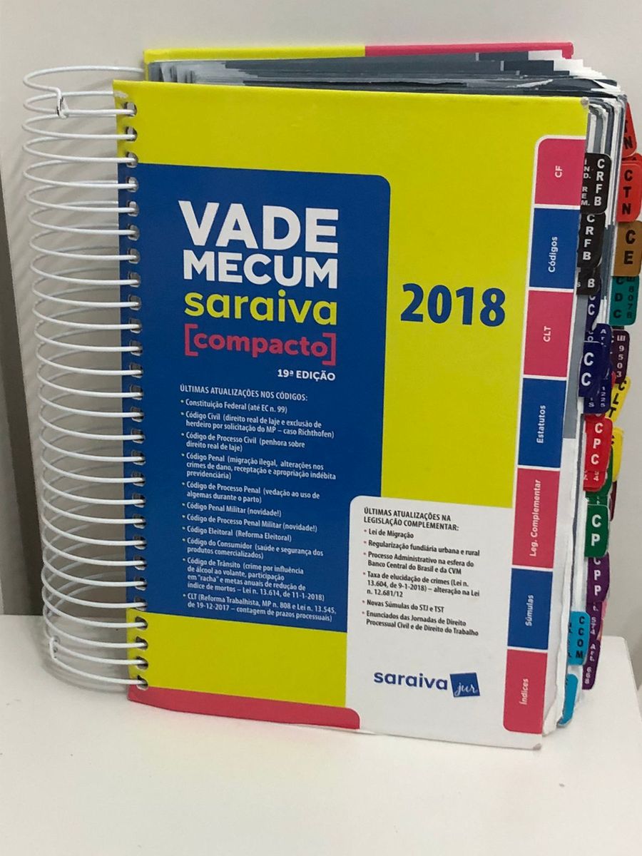 Vade Mecum Compacto Saraiva 2018 | Livro Usado 85951812 | Enjoei