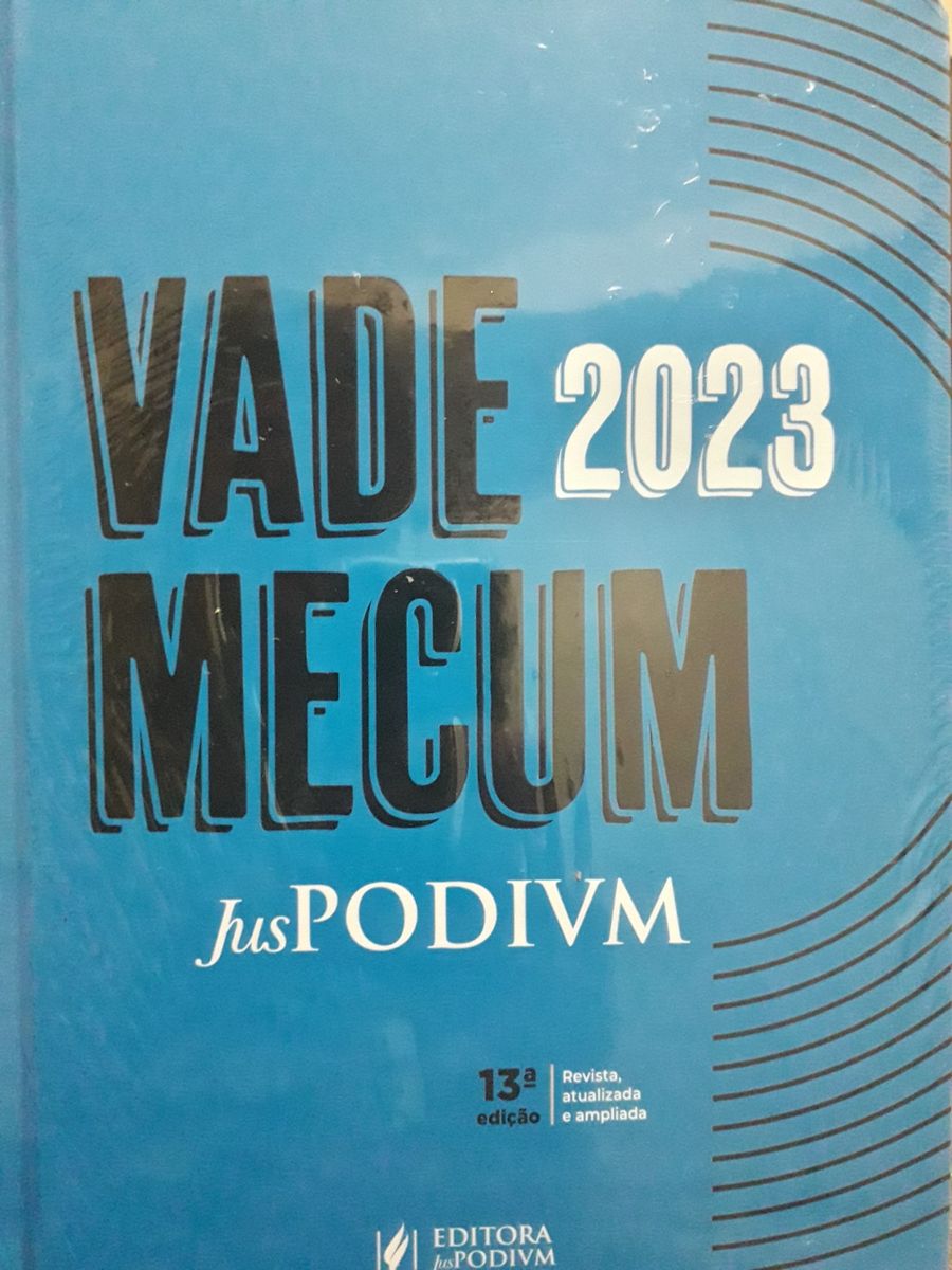 Vade Mecum Juspodivm - Tradicional 2023. Novo. | Livro Juspodivm Nunca ...