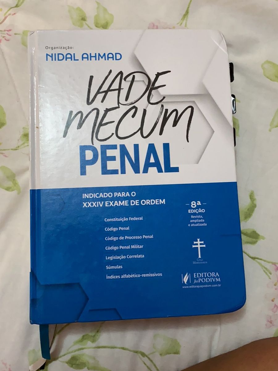 Vade Mecum Penal para Oab | Livro Editora Juspodivm Usado 74145613 | enjoei
