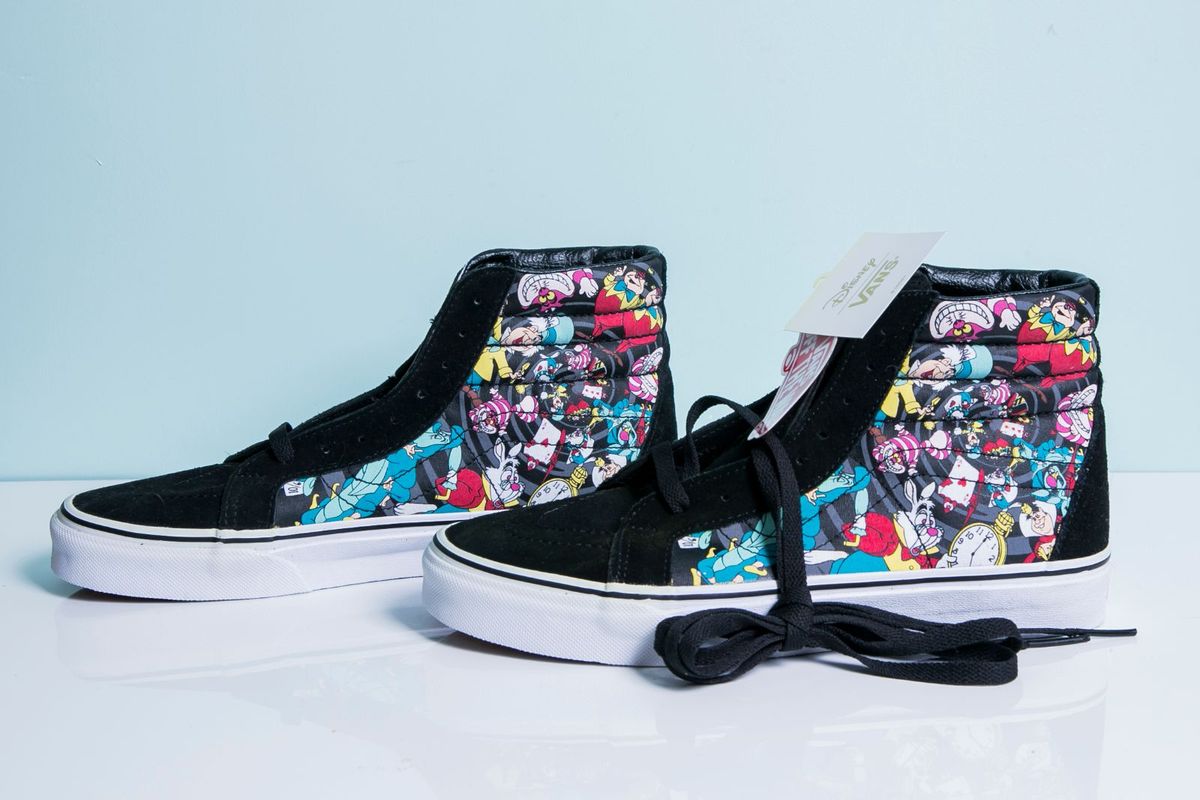 vans alice no pais das maravilhas