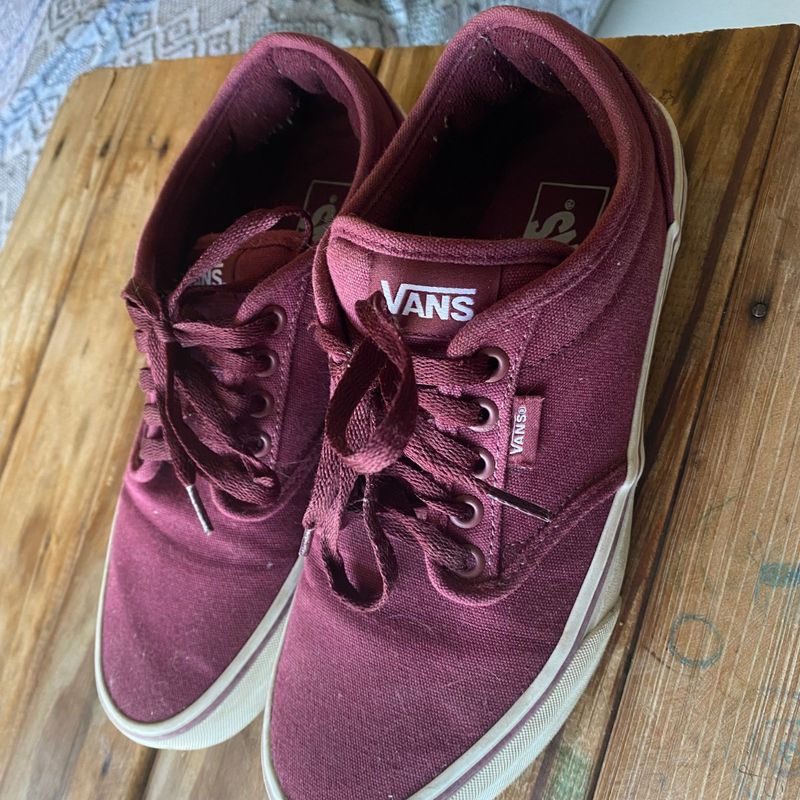 Tênis vans w atwood low vinho sales