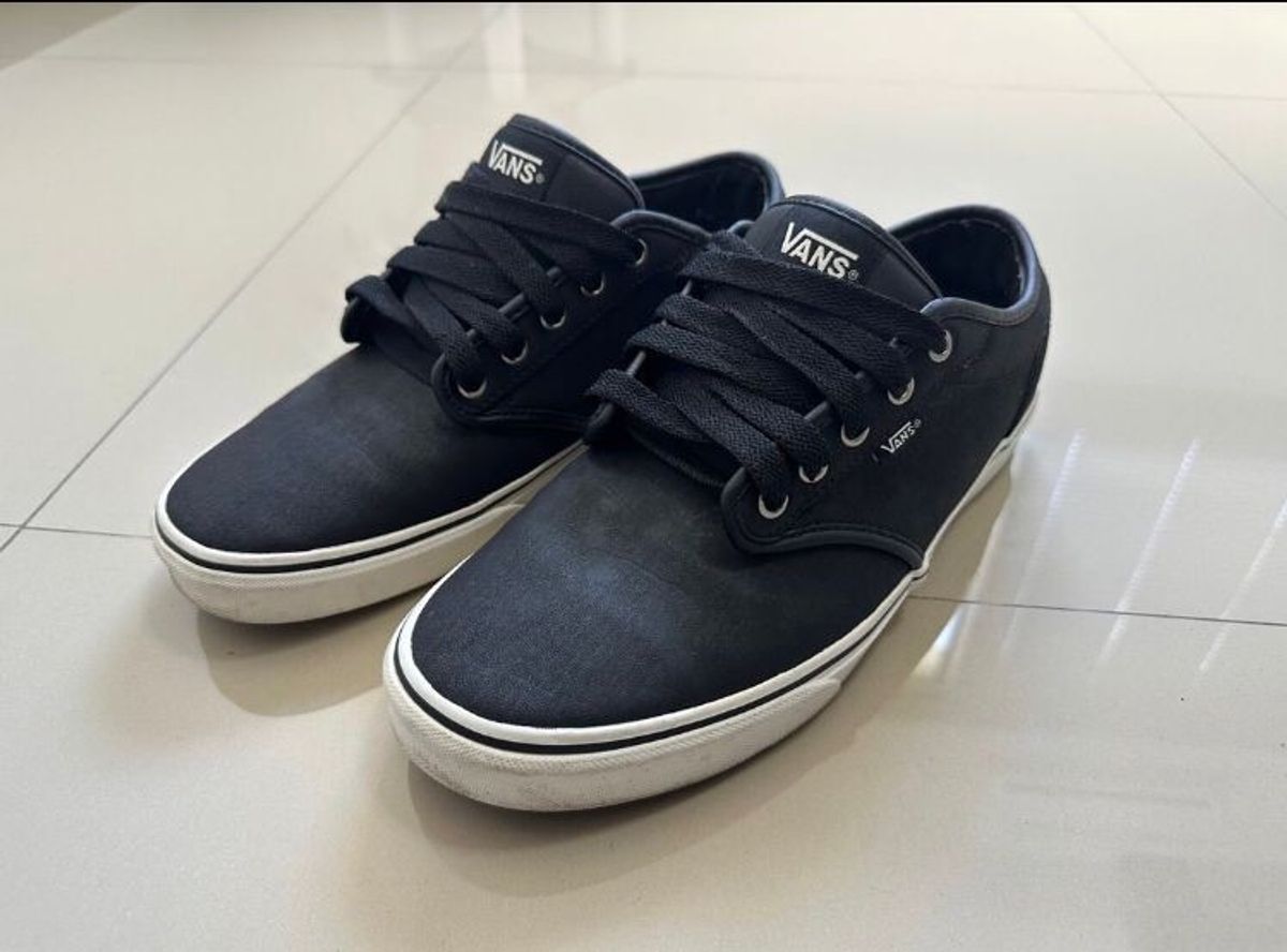 Tenis vans atwood outlet preto feminino