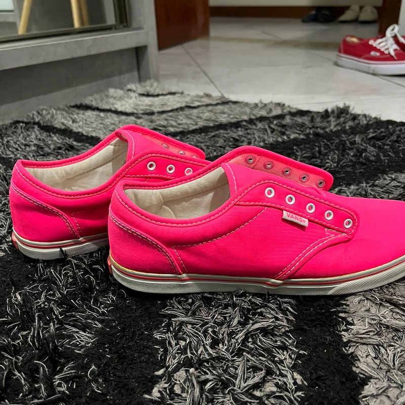 Vans discount rosa fosforescente