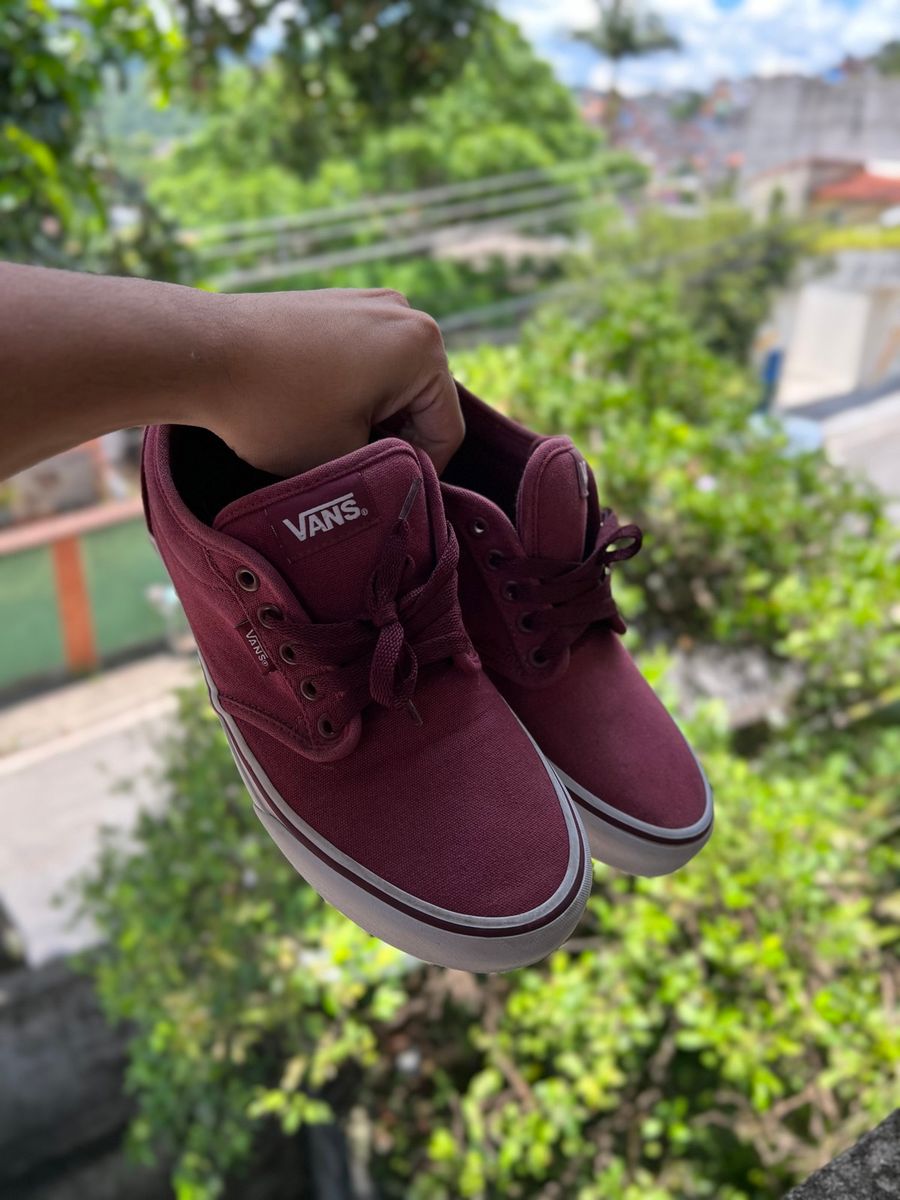 Vans Atwood Vinho Vans Usado 95059296 enjoei