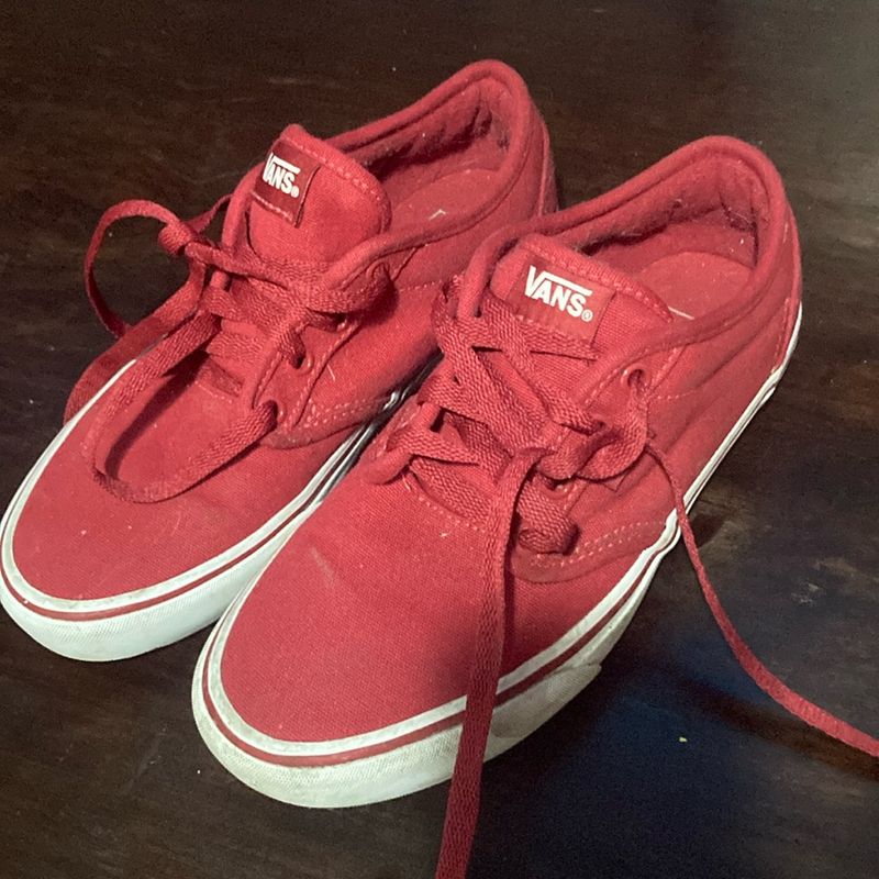 Vans Atwood 36 Vermelho Tenis Vans Usado 111793709 enjoei