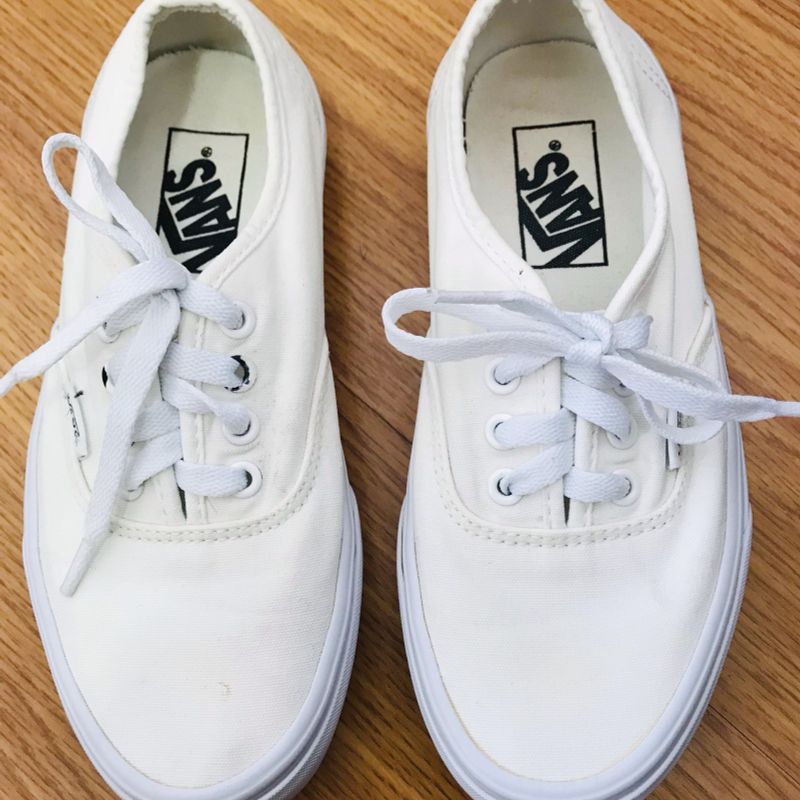 Tênis Vans Feminino Authentic Branco Vans Authentic Branco 35