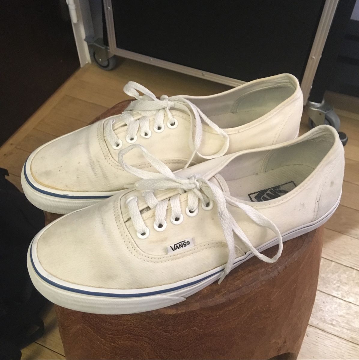 Tenis da 2024 vans authentic creme