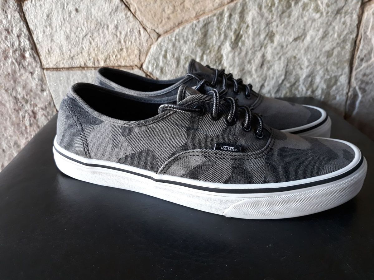 tênis vans authentic camuflado