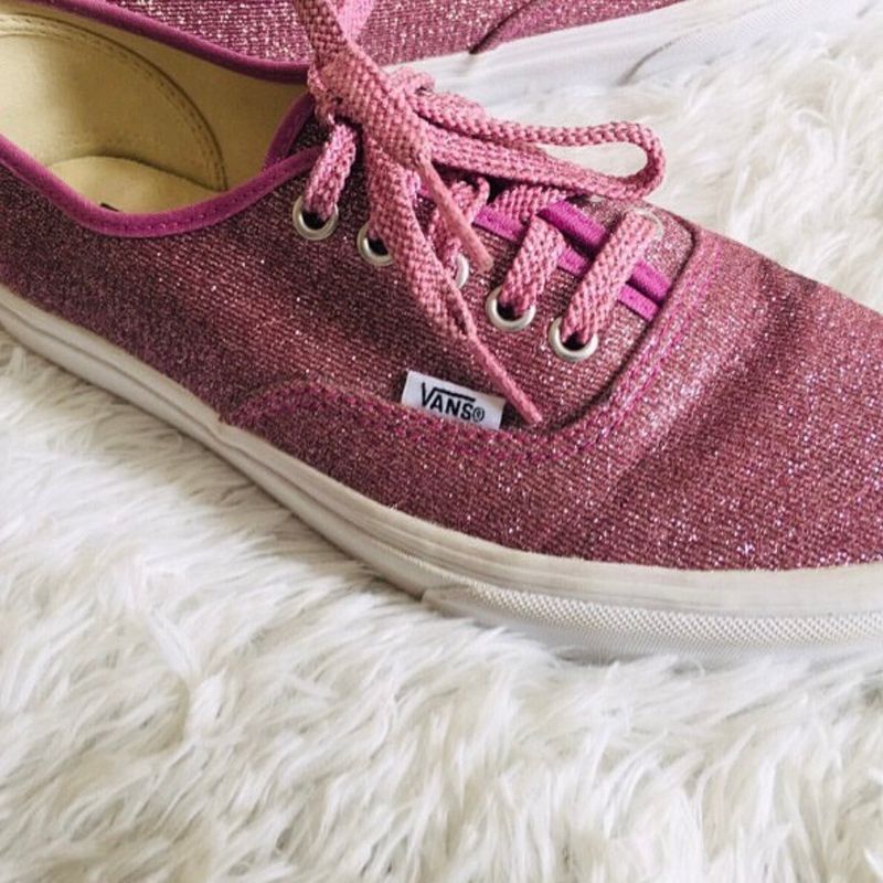 Tenis vans authentic outlet glitter