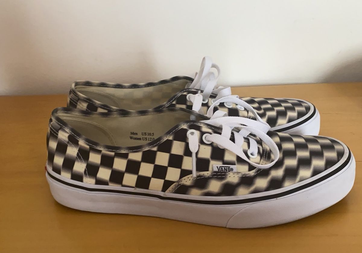 vans authentic quadriculado