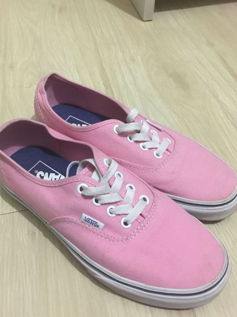 vans authentic rosa bebe