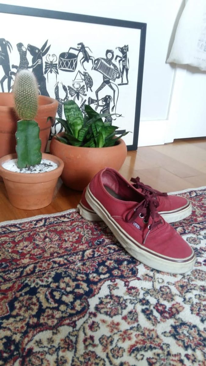 Vans authentic 2025 red maroon tumblr