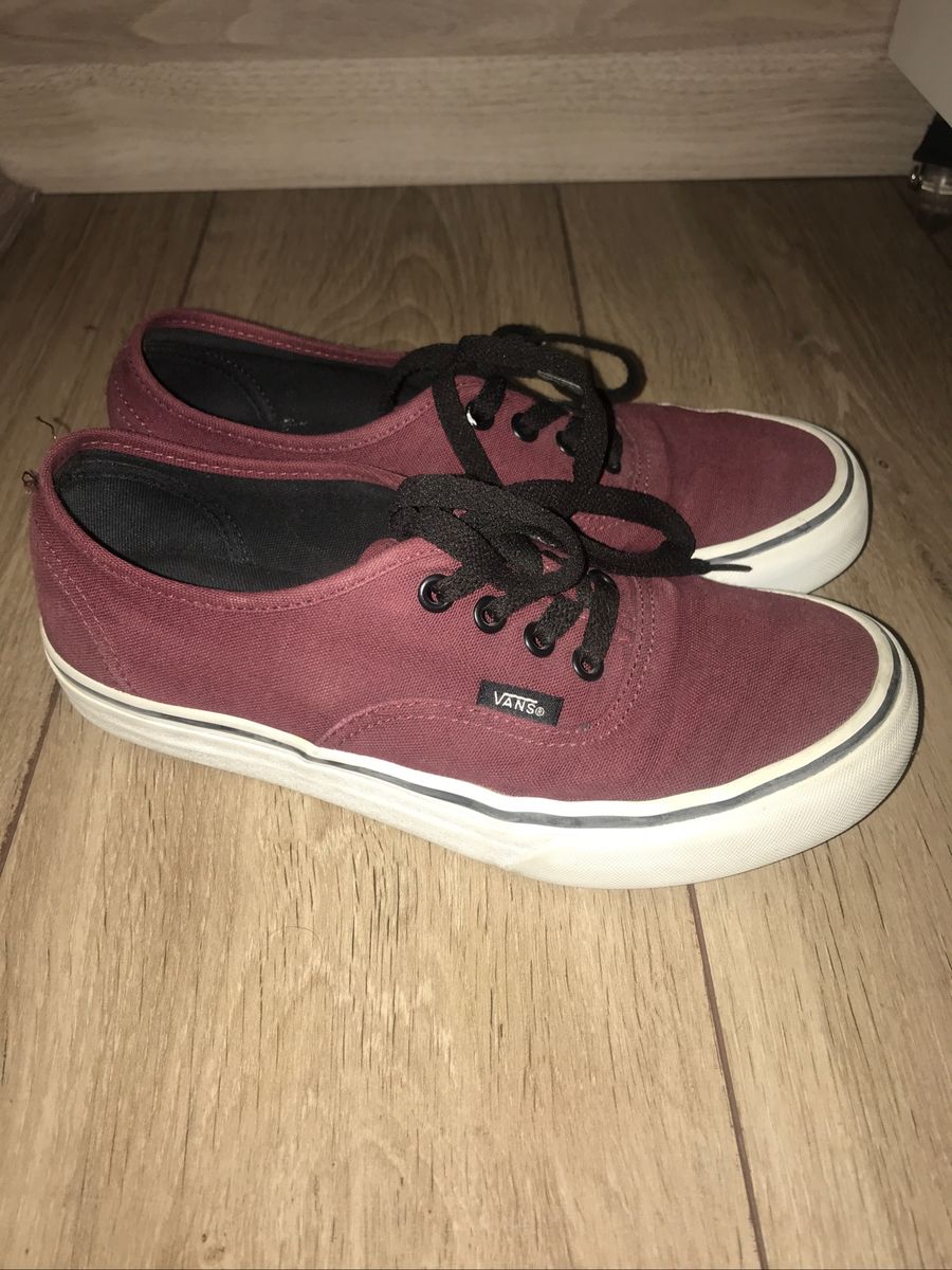 tenis vans original vinho