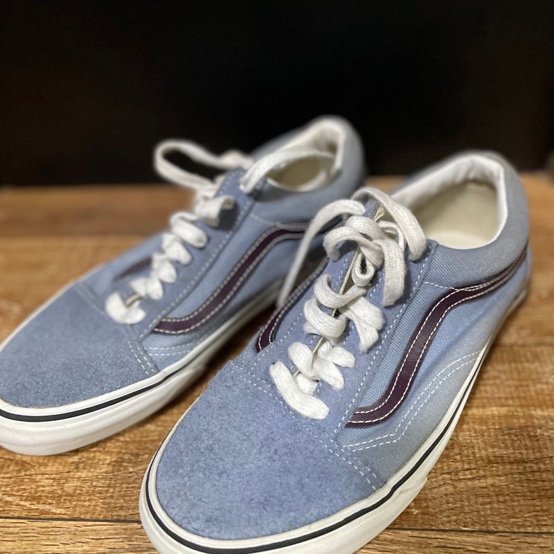 Tenis vans azul clearance bebe