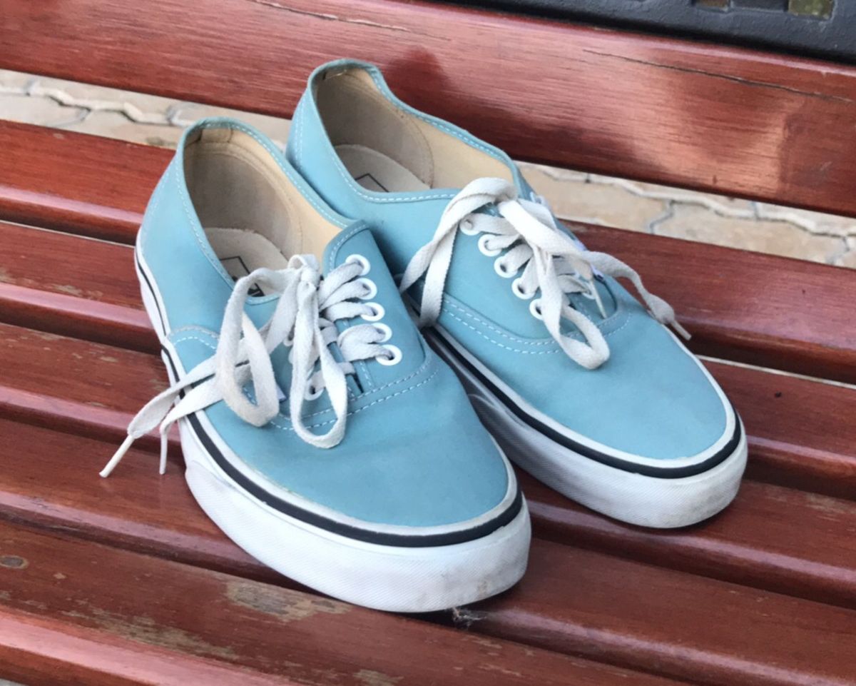 vans feminino azul bebe