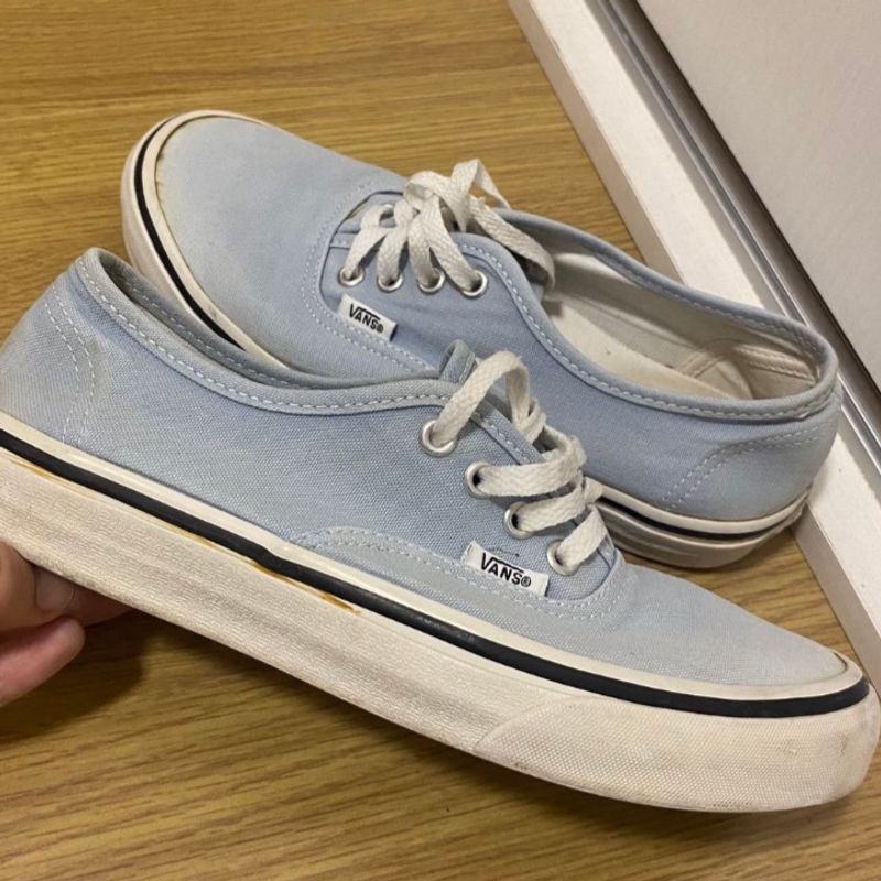 Vans best sale azul feminino