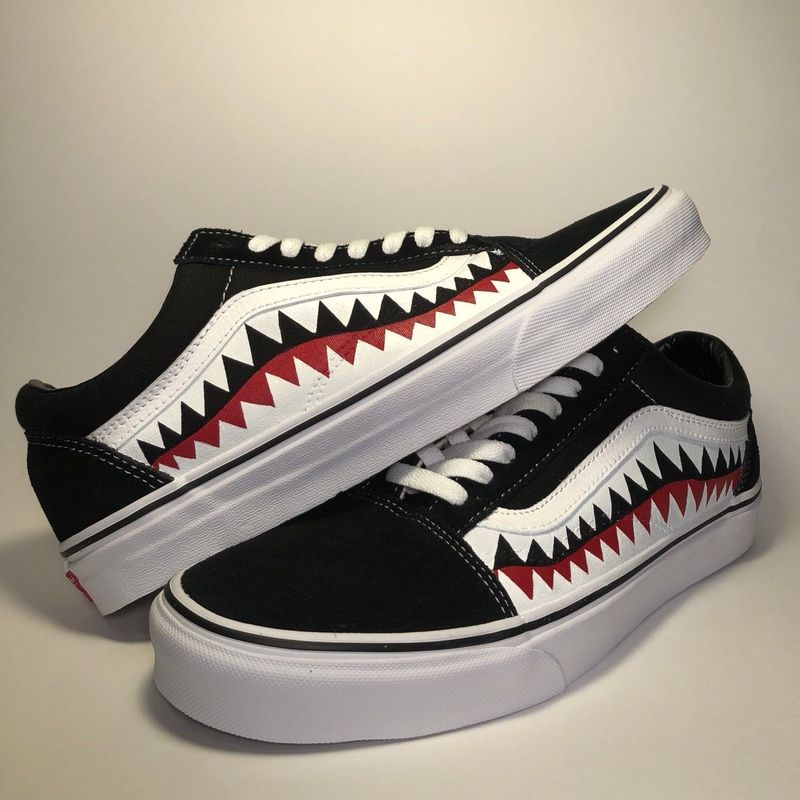 Bape shark cheap tenis