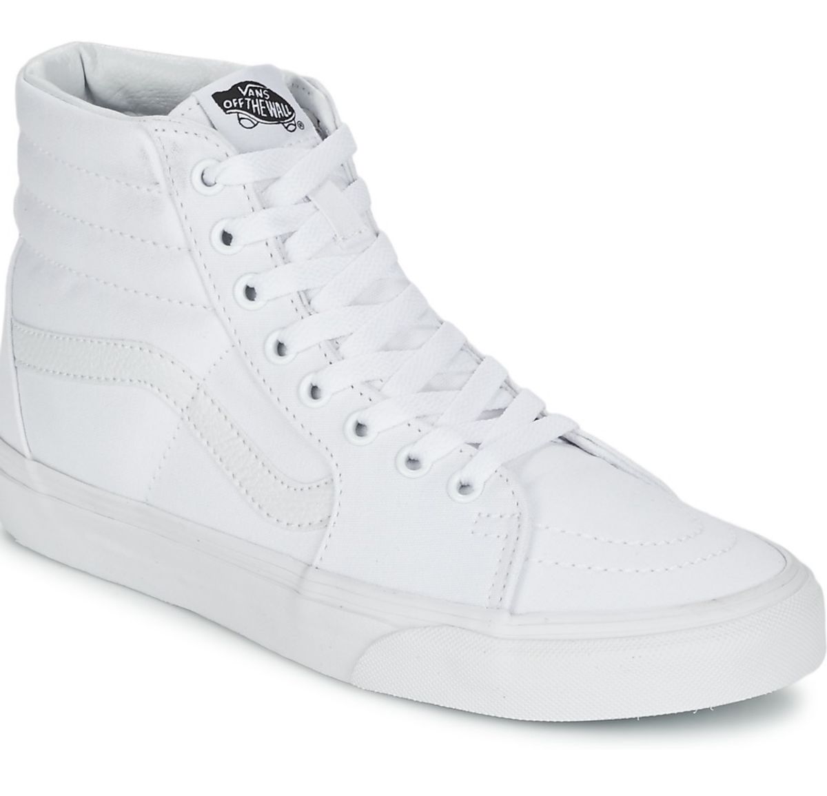 vans branco feminino cano alto