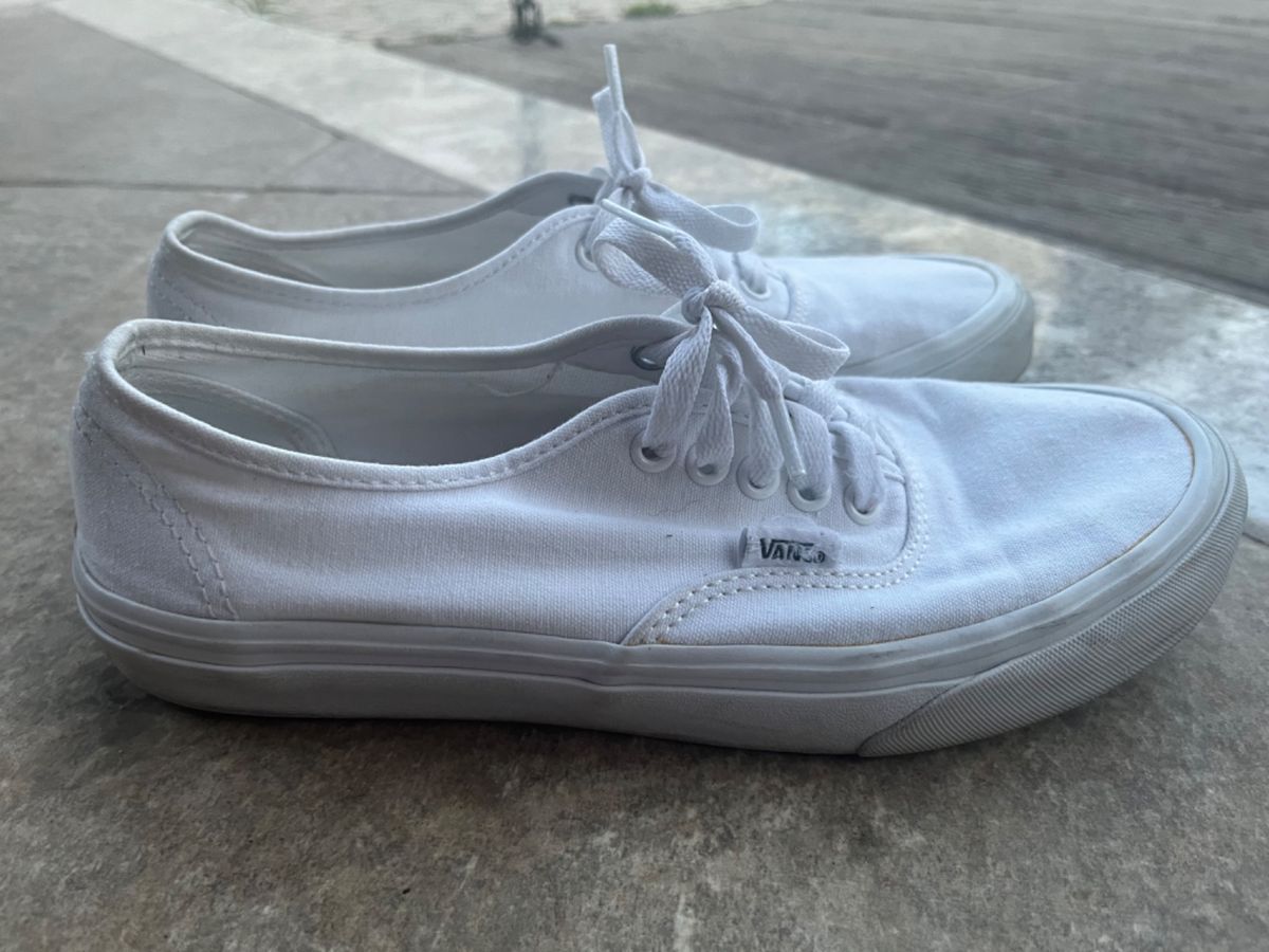 Vans Branco Original T Nis Feminino Vans Usado Enjoei