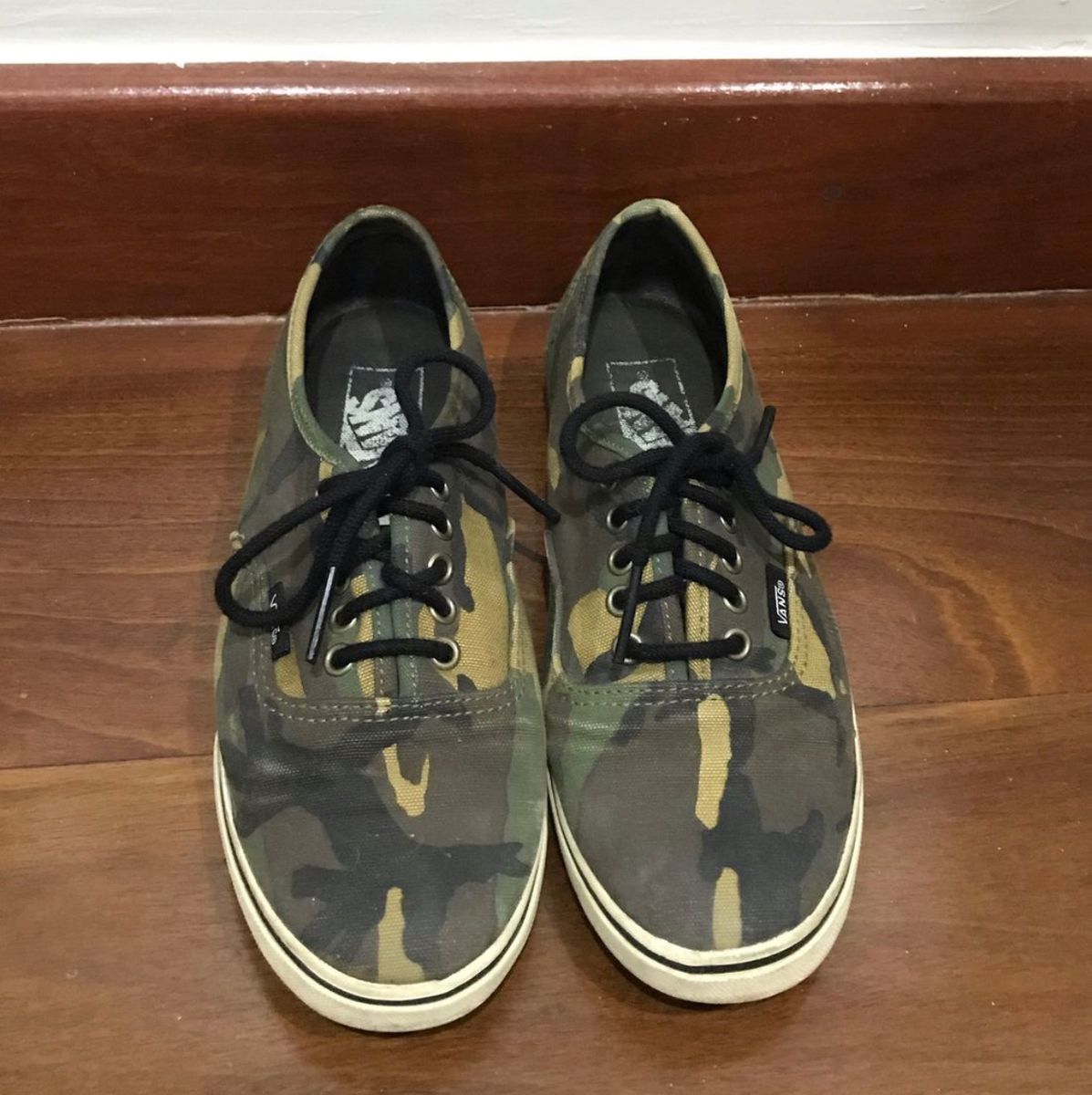 Tênis da vans sales camuflado