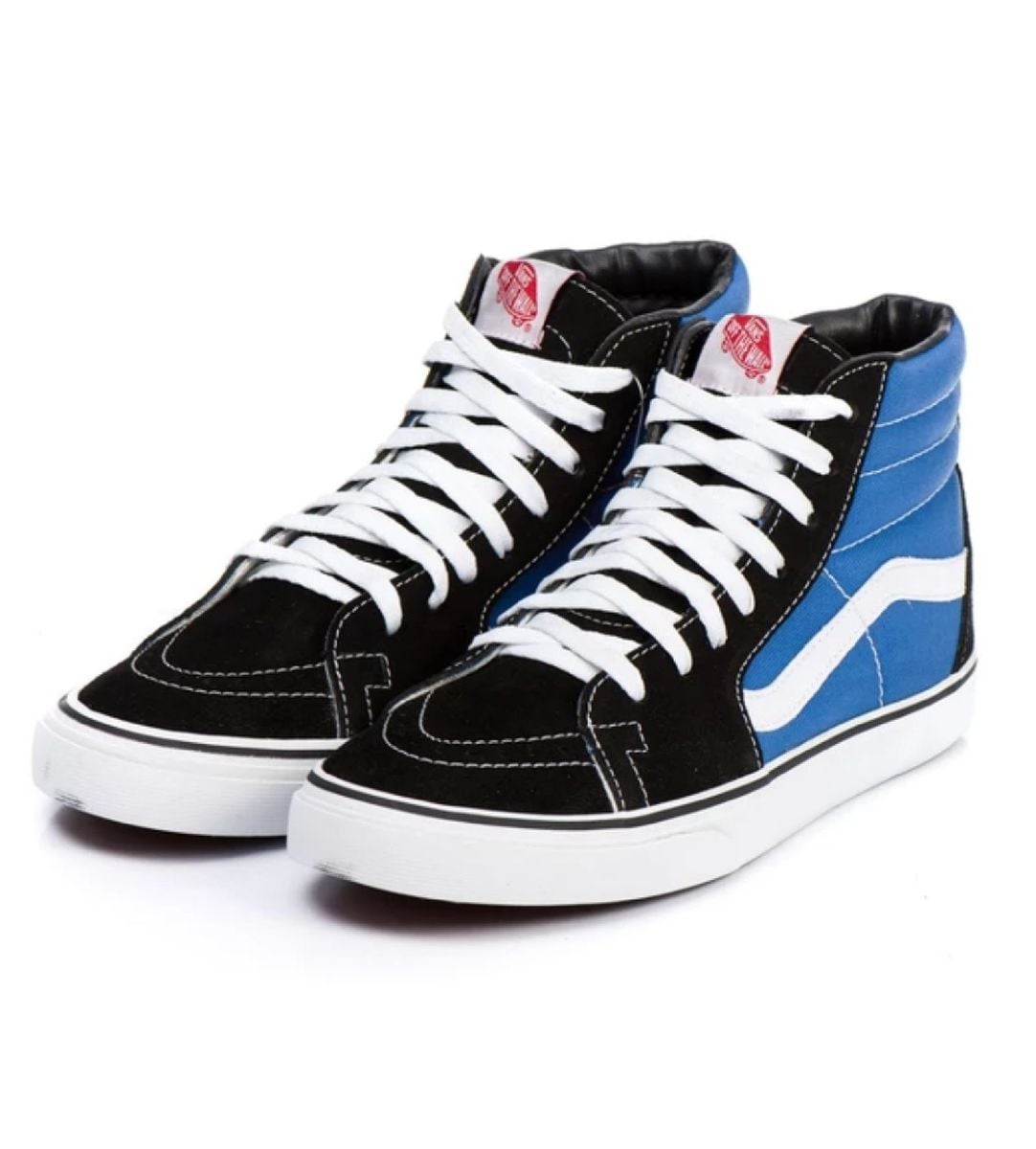 vans cano alto azul