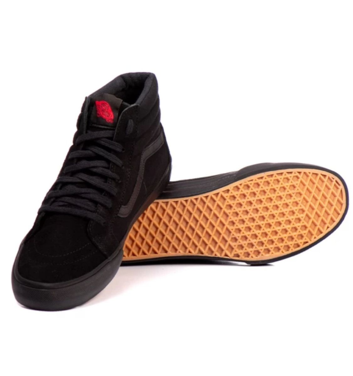 vans preto cano medio