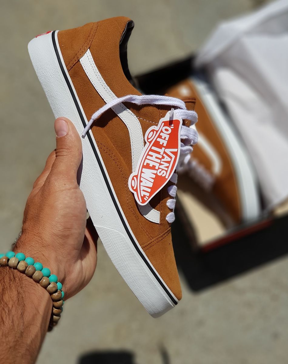 vans caramelo masculino