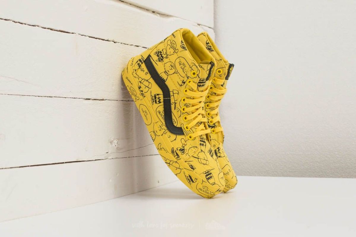 charlie brown peanuts vans