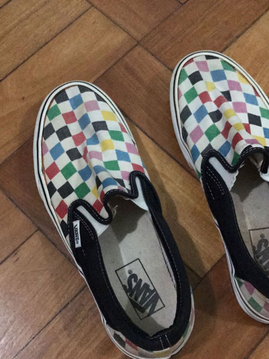 vans feminino colorido