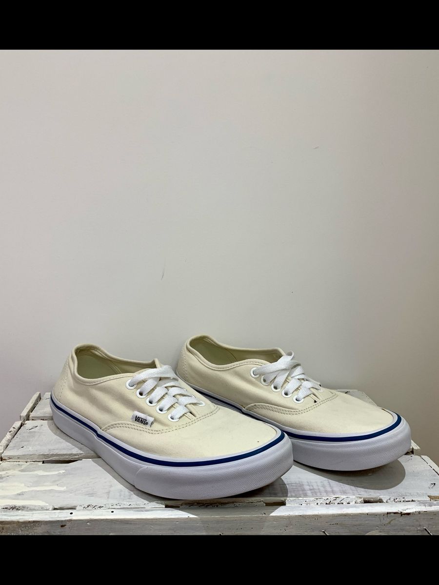 tenis vans creme