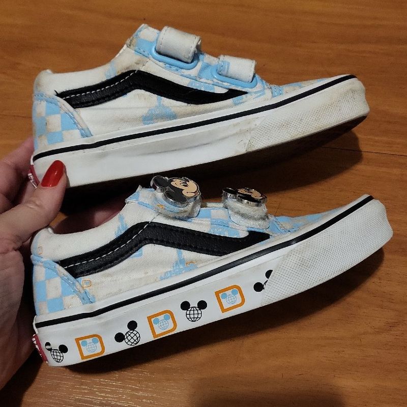 Vans Disney World 50 Anos Infantil 27 Calçado Infantil para