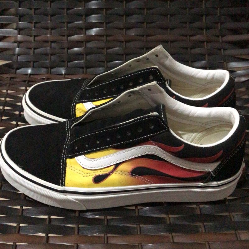 Vans best sale flame comprar