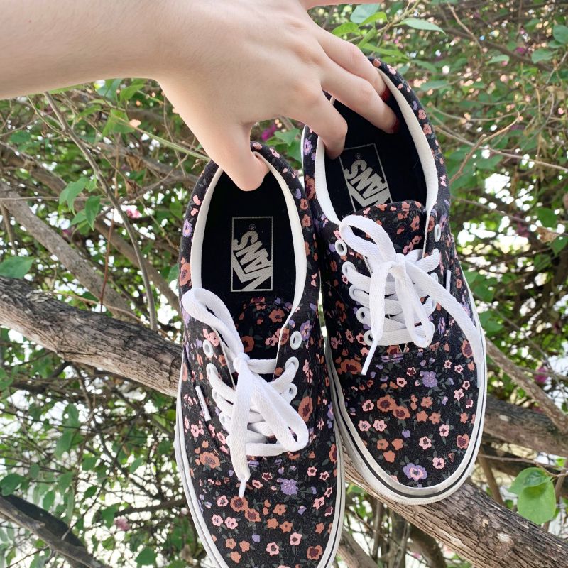 vans tenis masculino florido