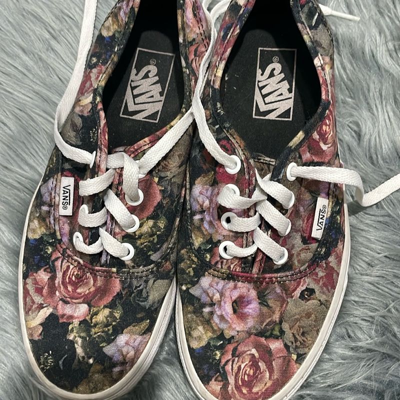 Tênis Feminino Vans Tenis Florido Vans Florido Tênis Feminino Vans