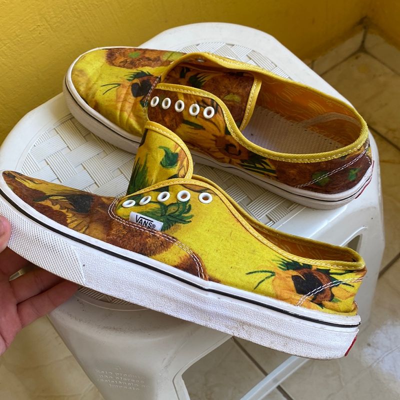 Van Gogh Vans Girassol Comprar Noite Estrelada Tenis Vans Van Gogh