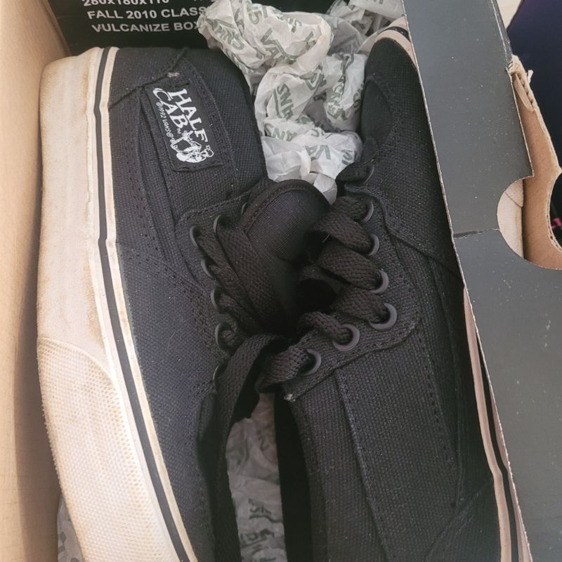 Vans Half Cab Preto Número 35, Tênis Feminino Vans Usado 95091998